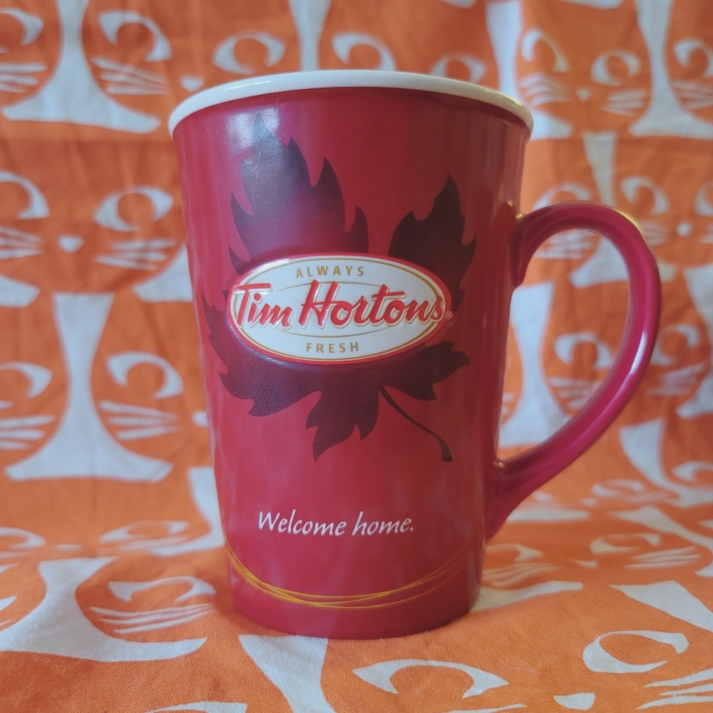 Tim Hortons Welcome Home Limited edition 2011 #011 coffee mug